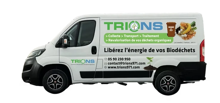 Le véhicule de collecte Trions